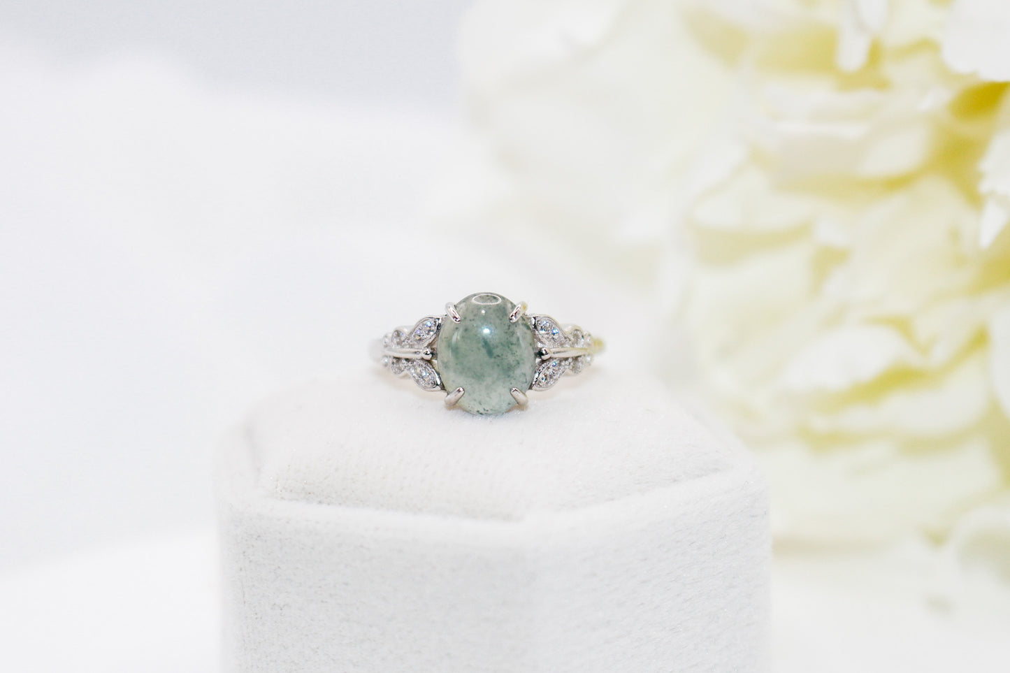Jade Butterfly Ring