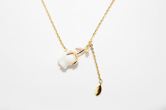 Rose Shell Necklace