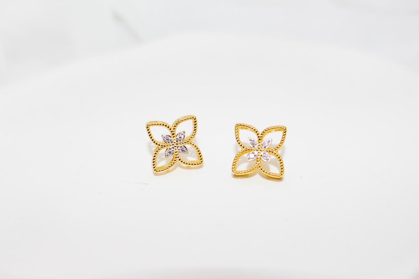 Gold Charm Jewelry Set