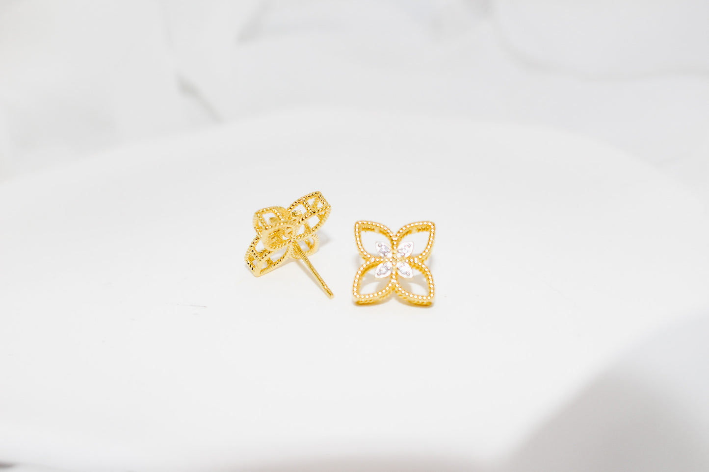 Gold Charm Jewelry Set
