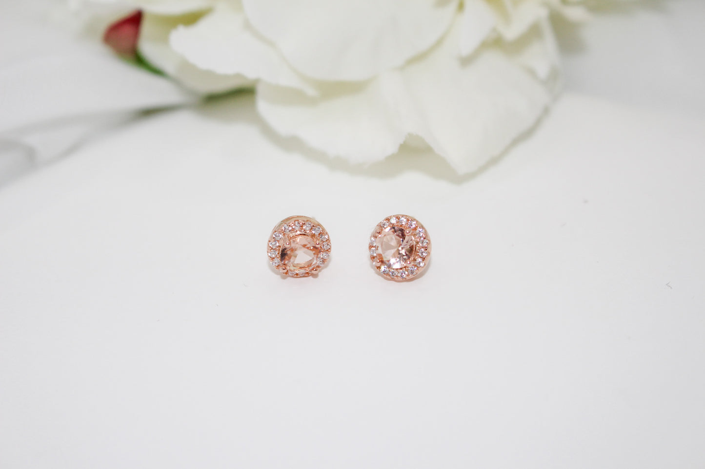 Morganite Jewelry Set