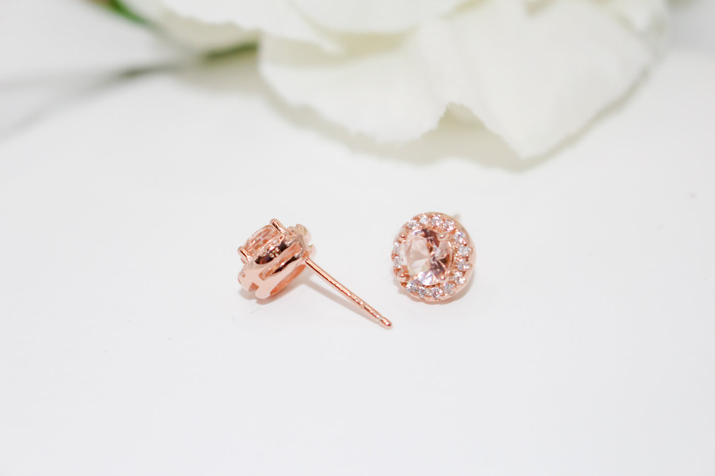 Morganite Jewelry Set