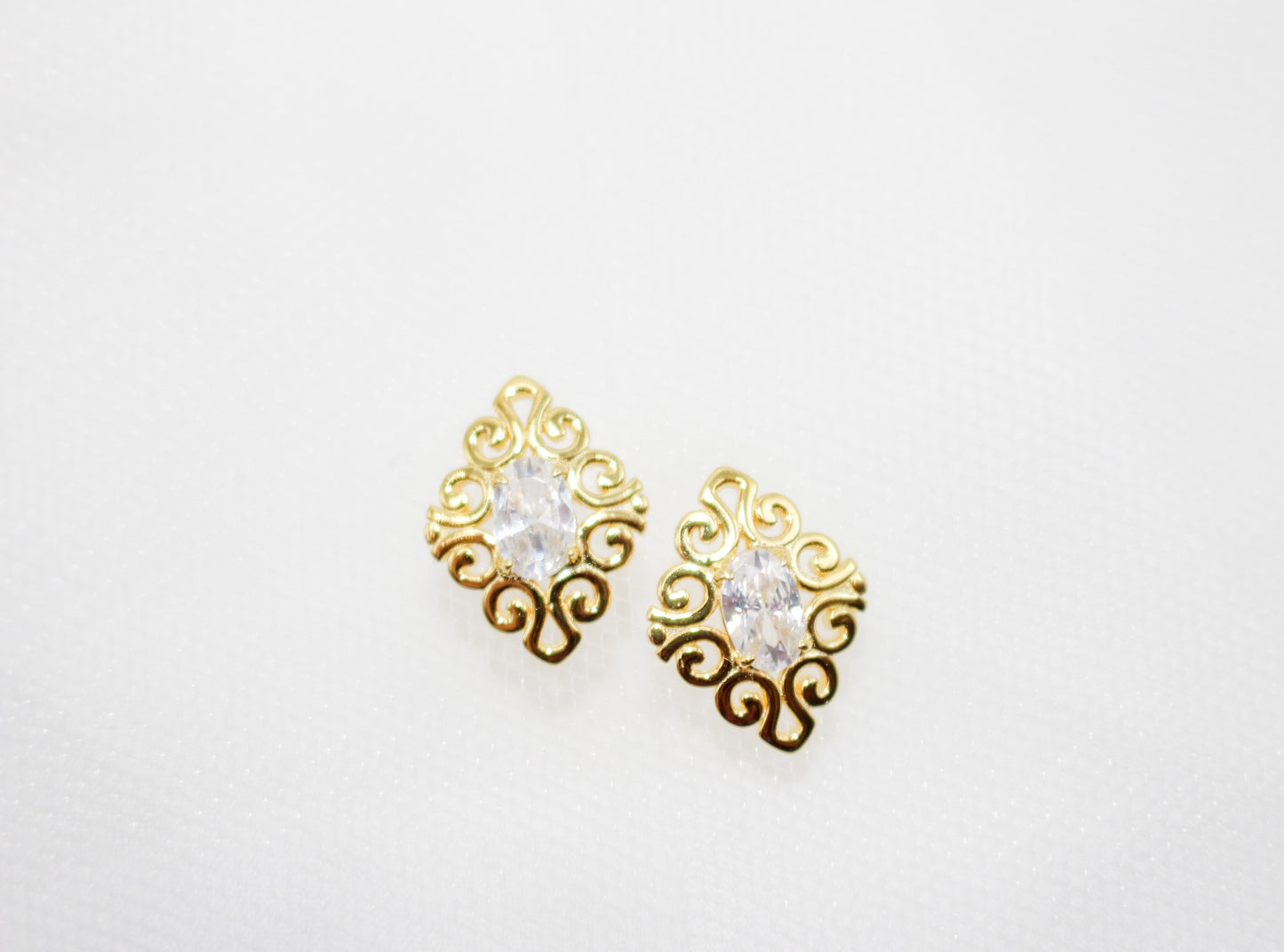 Gold Diamond Jewelry Set