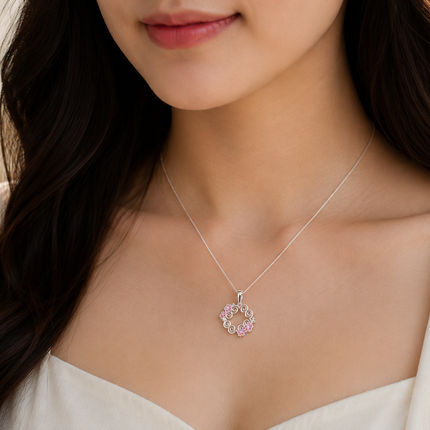 Cherry Blossom Hmong Necklace