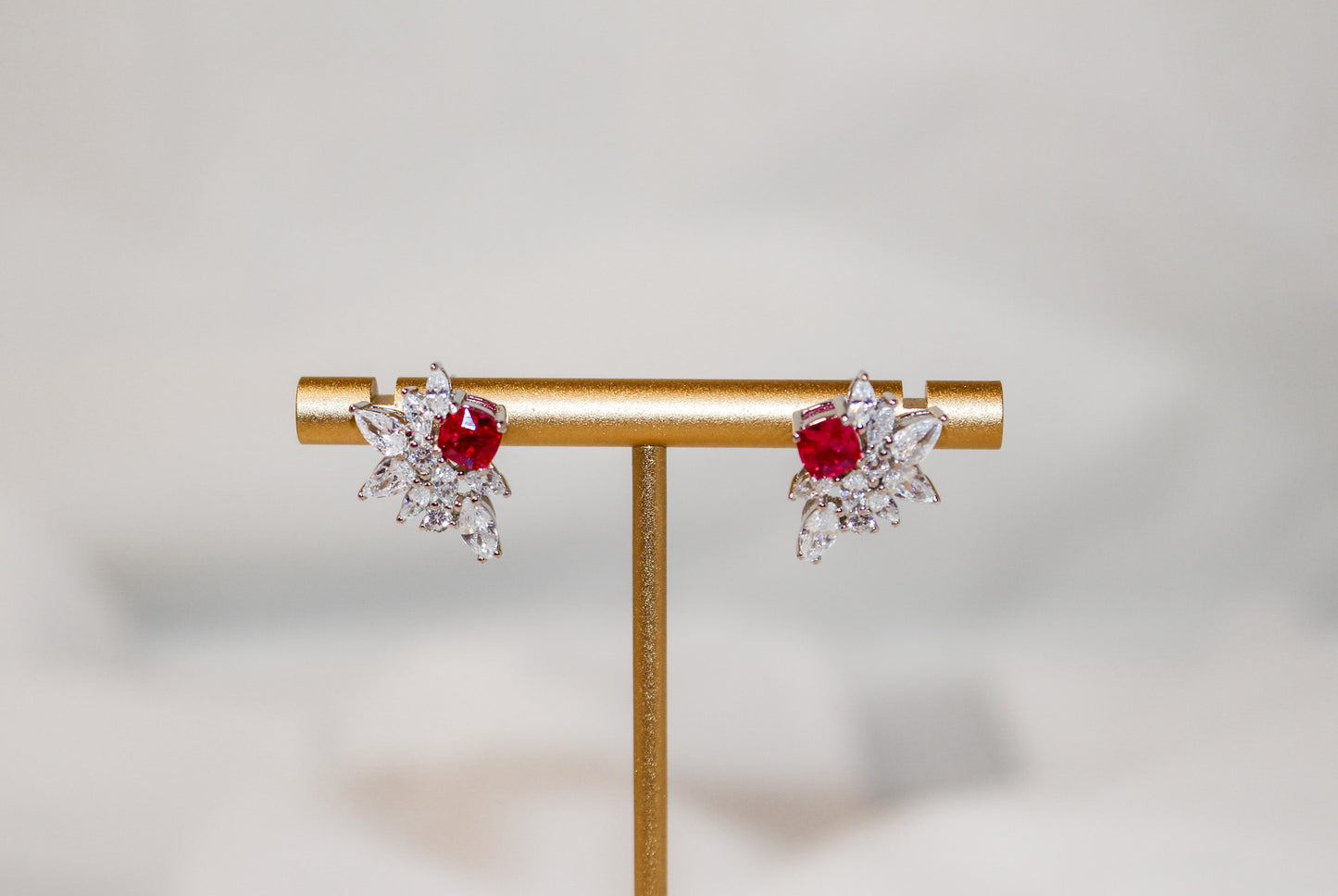 Ruby Jewelry Set