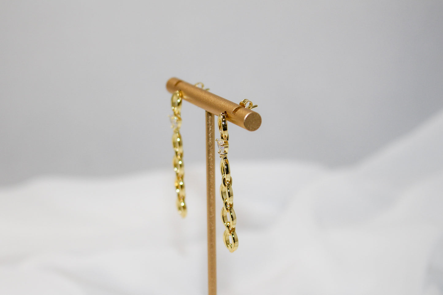 Gold Chain Earrings