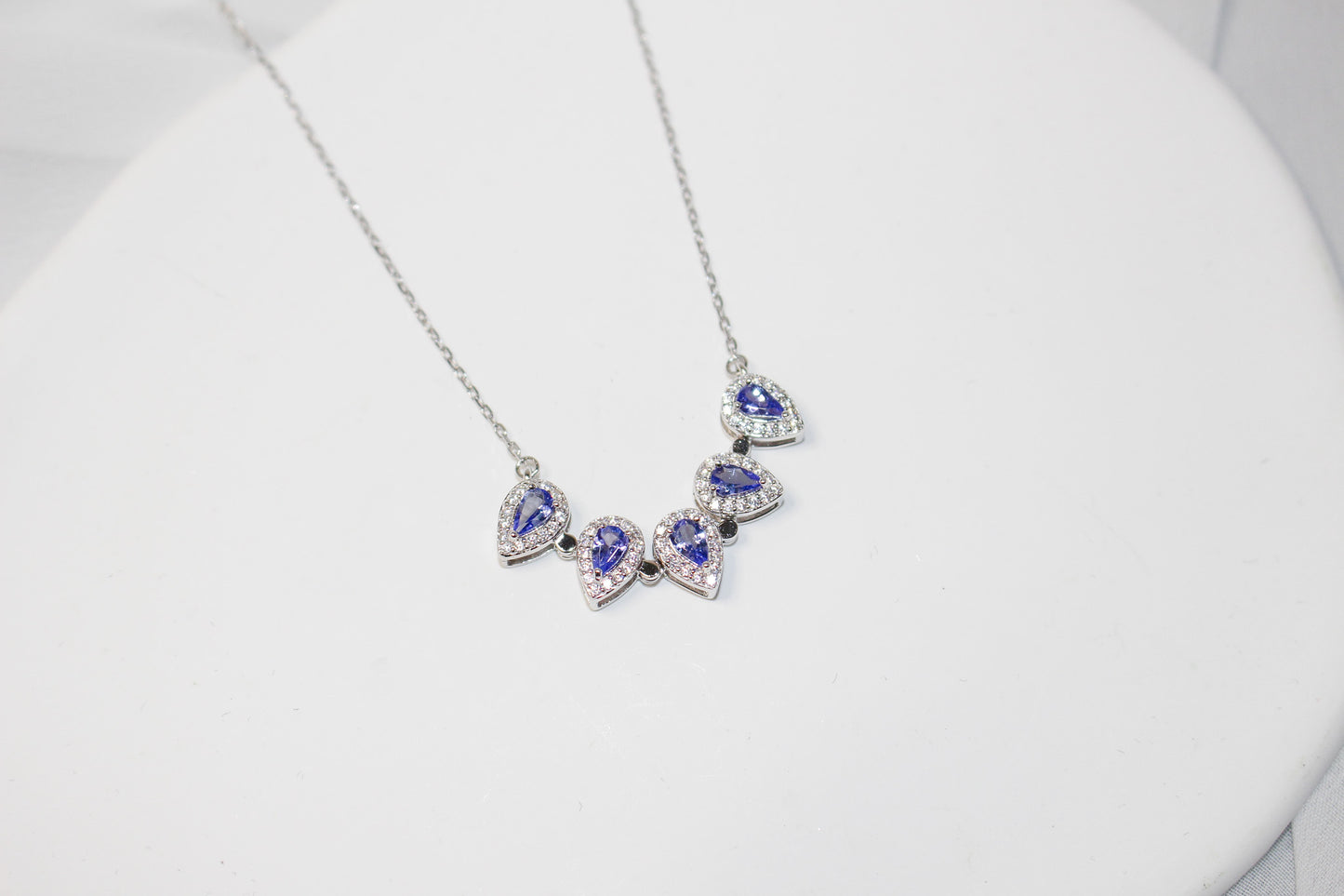 Natural Tanzanite Necklace