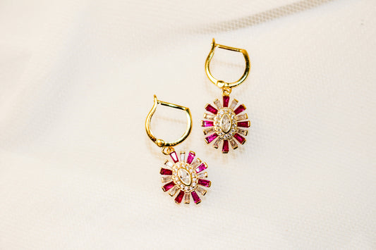 Pink Earrings