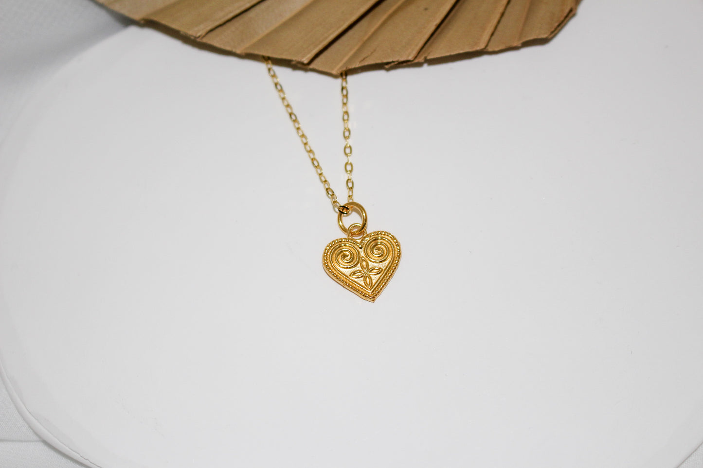 Gold Heart Necklace