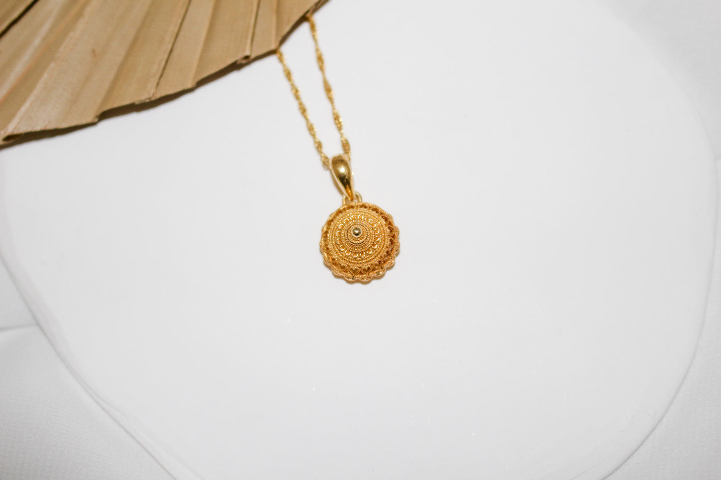 Gold Poj Tsawb Necklace