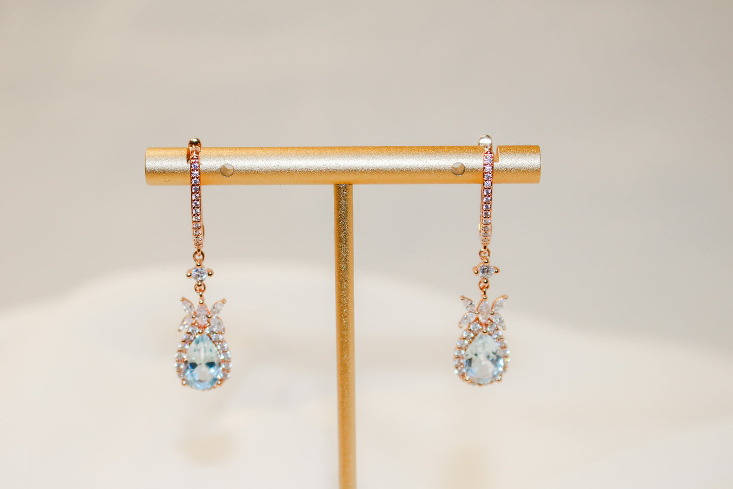 Blue Topaz Earrings