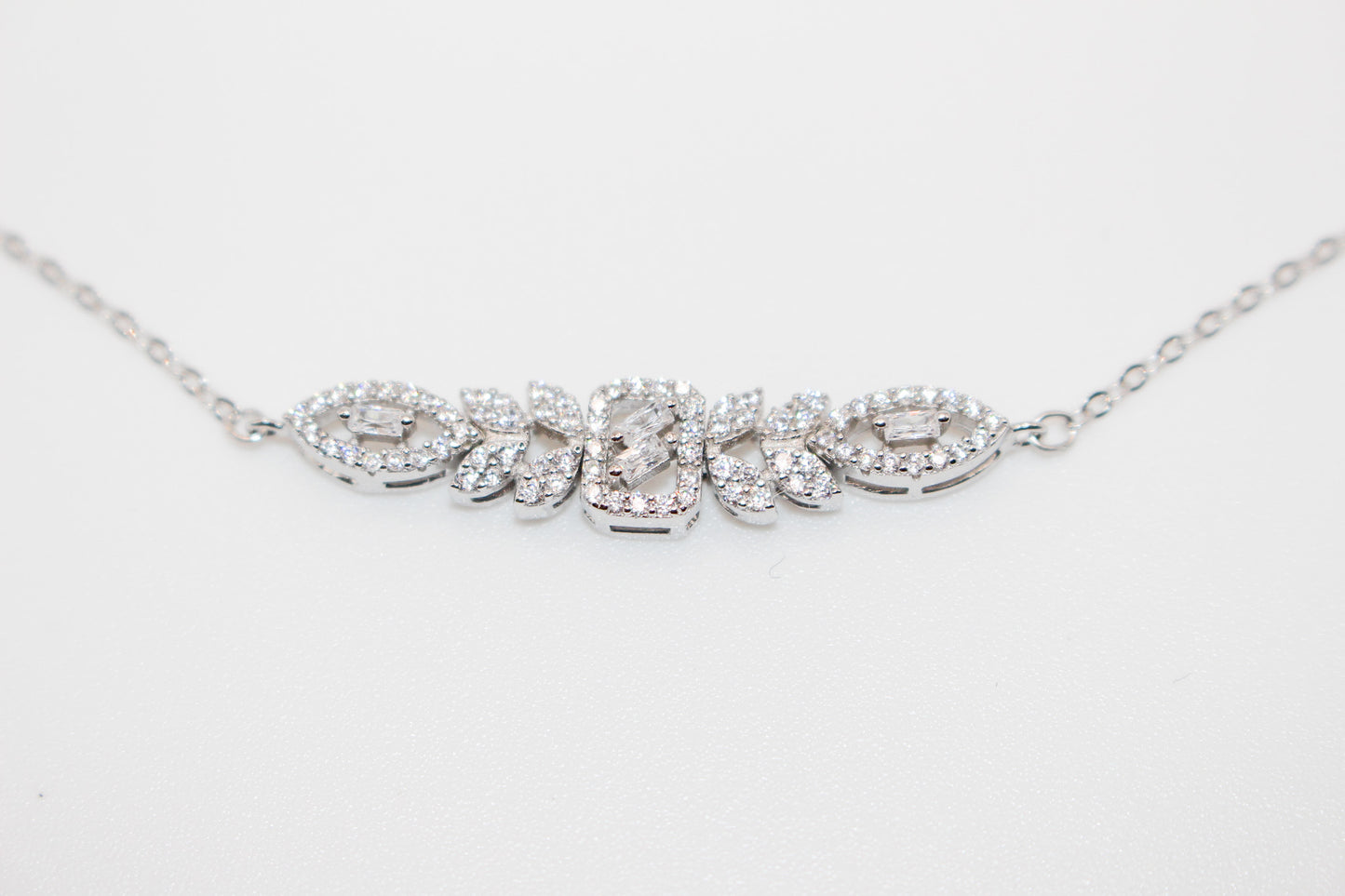 Silver Zircon Bracelet