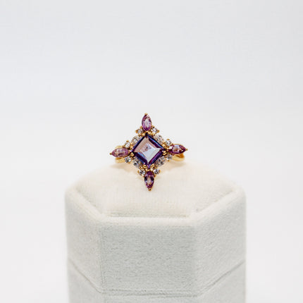 Alexandrite Star Ring