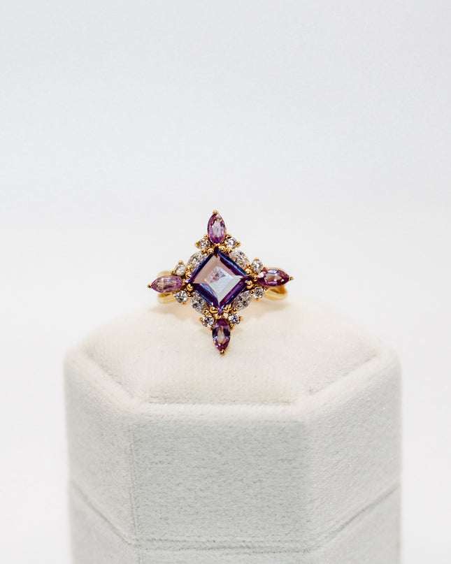Alexandrite Star Ring