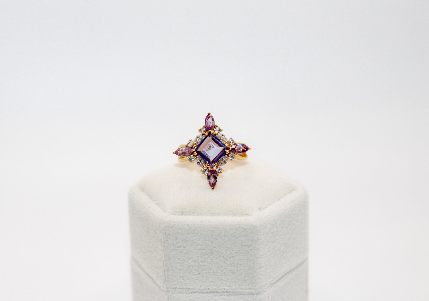 Alexandrite Star Ring