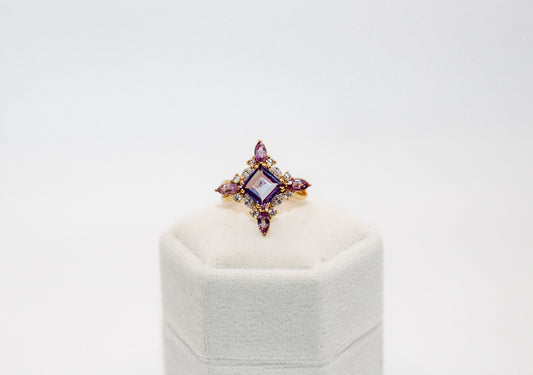 Alexandrite Star Ring