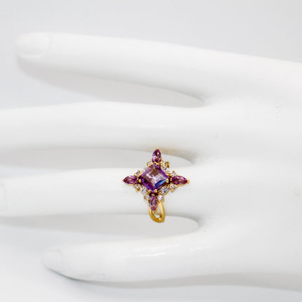 Alexandrite Star Ring