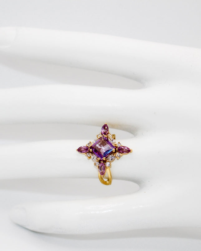 Alexandrite Star Ring