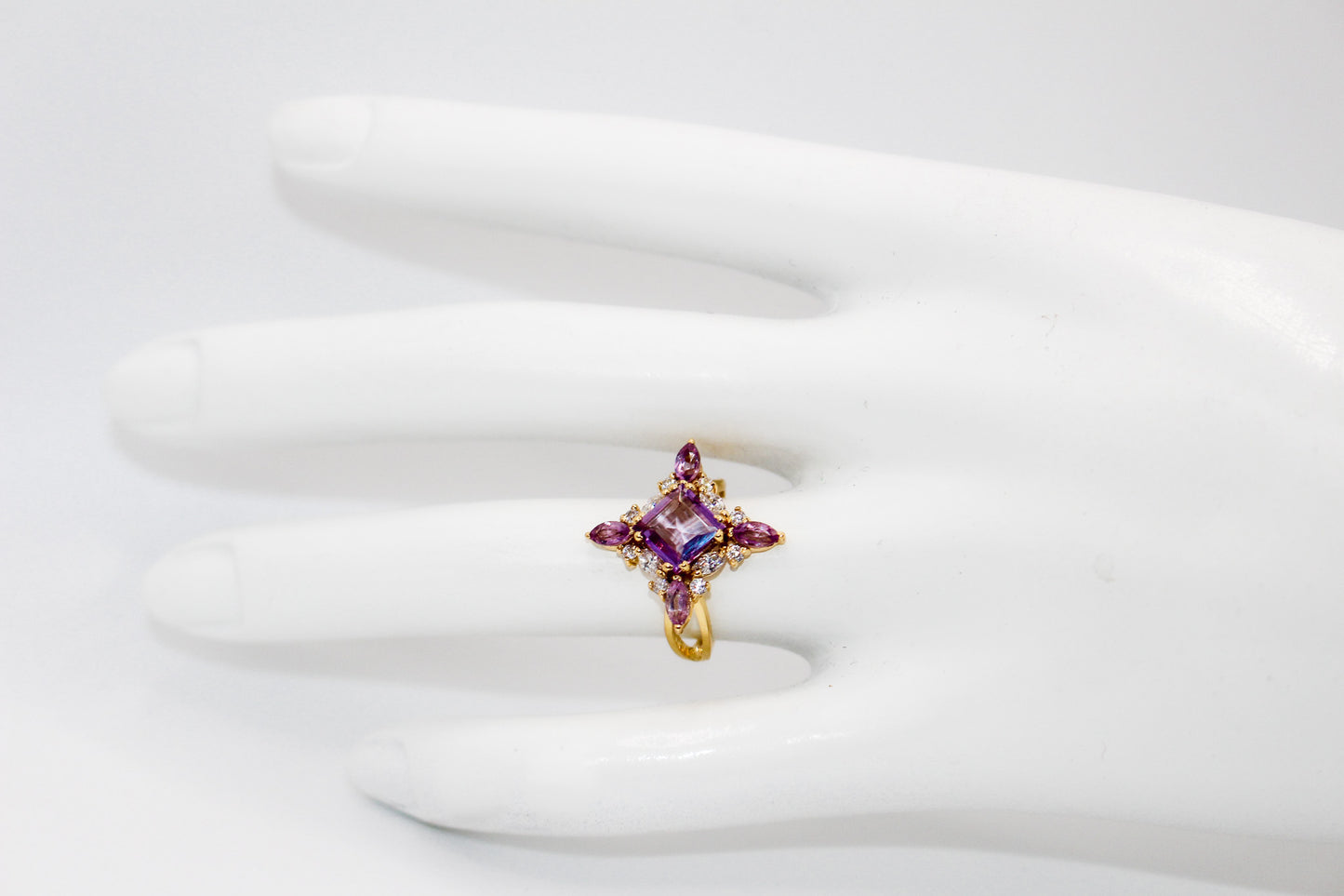 Alexandrite Star Ring