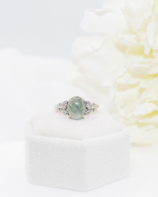 Jade Butterfly Ring