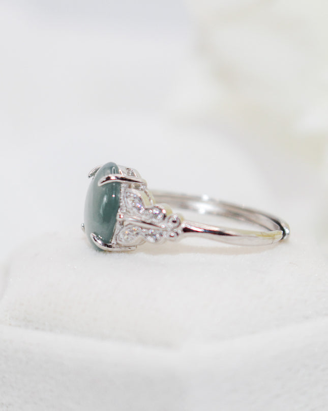 Jade Butterfly Ring