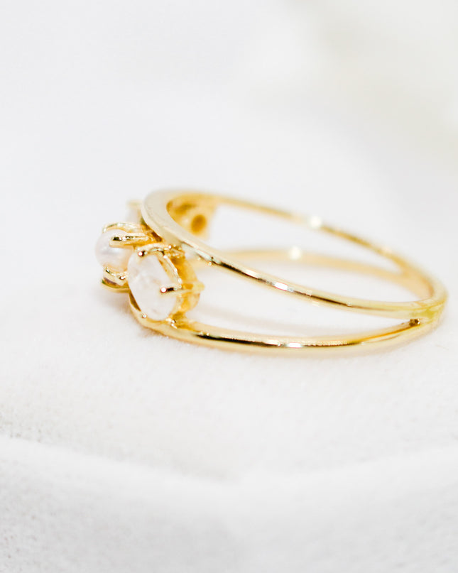 Mixed Gem Ring