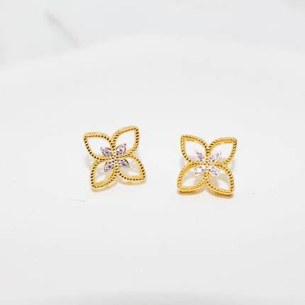 Gold Charm Jewelry Set