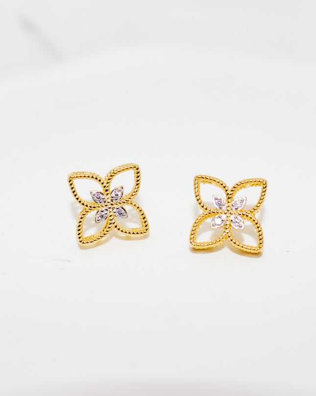 Gold Charm Jewelry Set