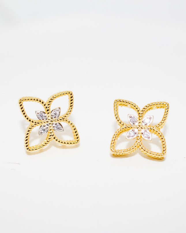 Gold Charm Jewelry Set