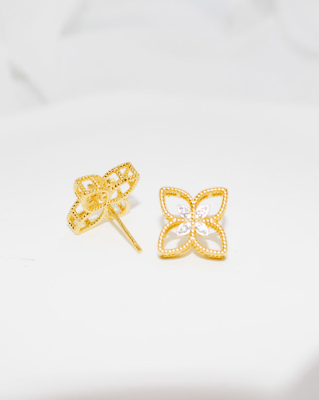 Gold Charm Jewelry Set