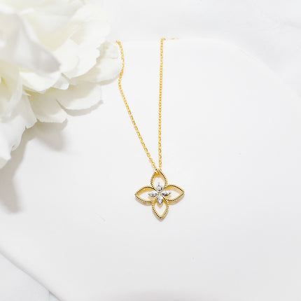 Gold Charm Jewelry Set