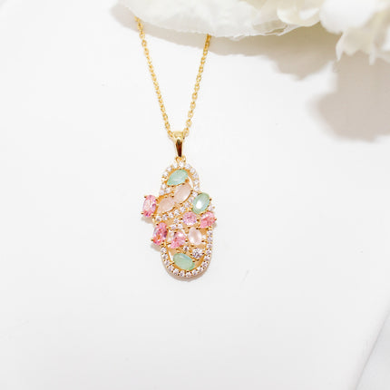 Frosted Stone Jewelry Set