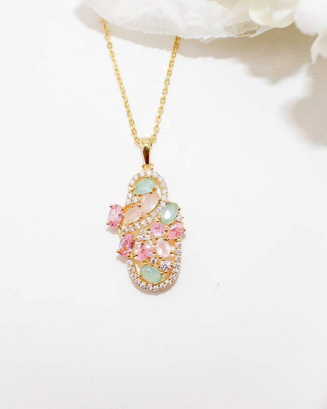 Frosted Stone Jewelry Set