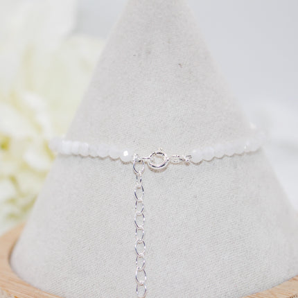 Moonstone Heart Bracelet
