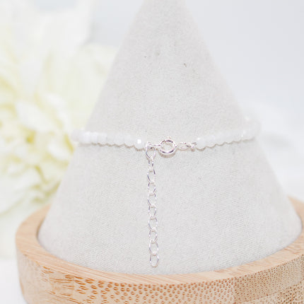 Rose Quartz Heart Bracelet