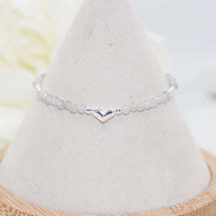 Laborite Heart Bracelet