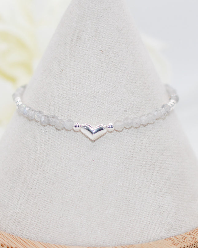 Laborite Heart Bracelet