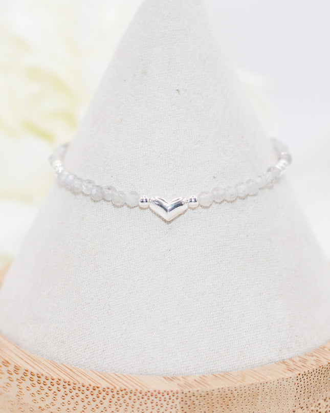 Laborite Heart Bracelet