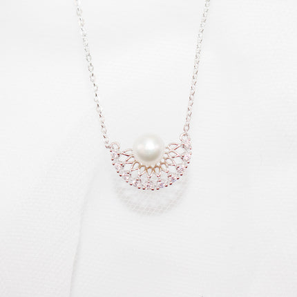 Pearl Fan Jewelry Set