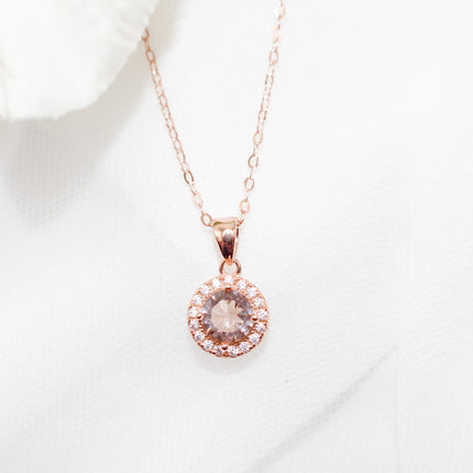 Morganite Jewelry Set