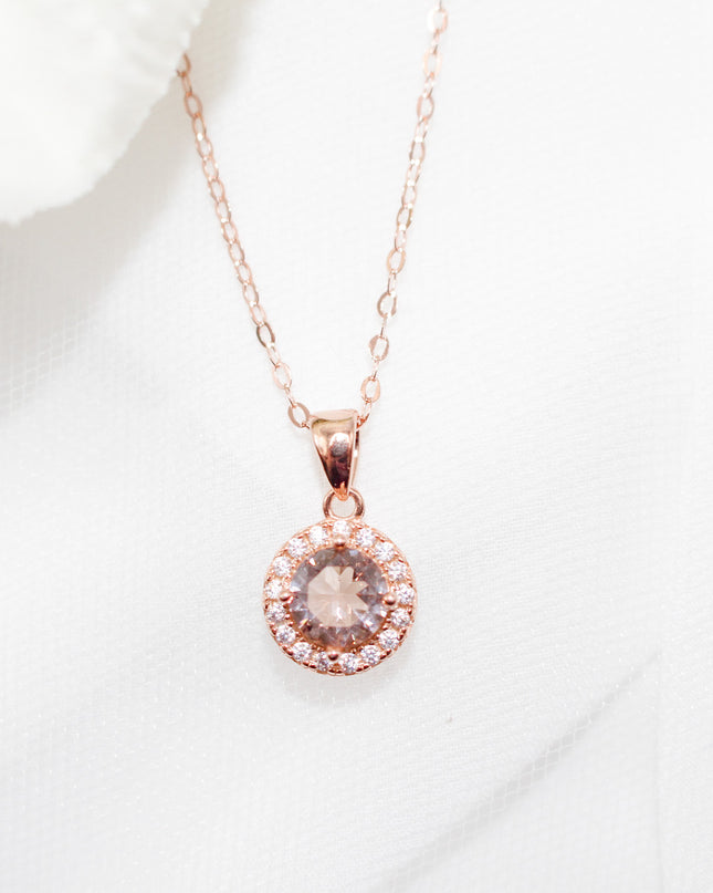 Morganite Jewelry Set