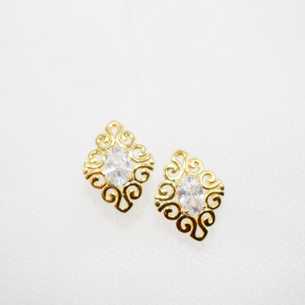 Gold Diamond Jewelry Set