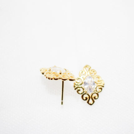 Gold Diamond Jewelry Set