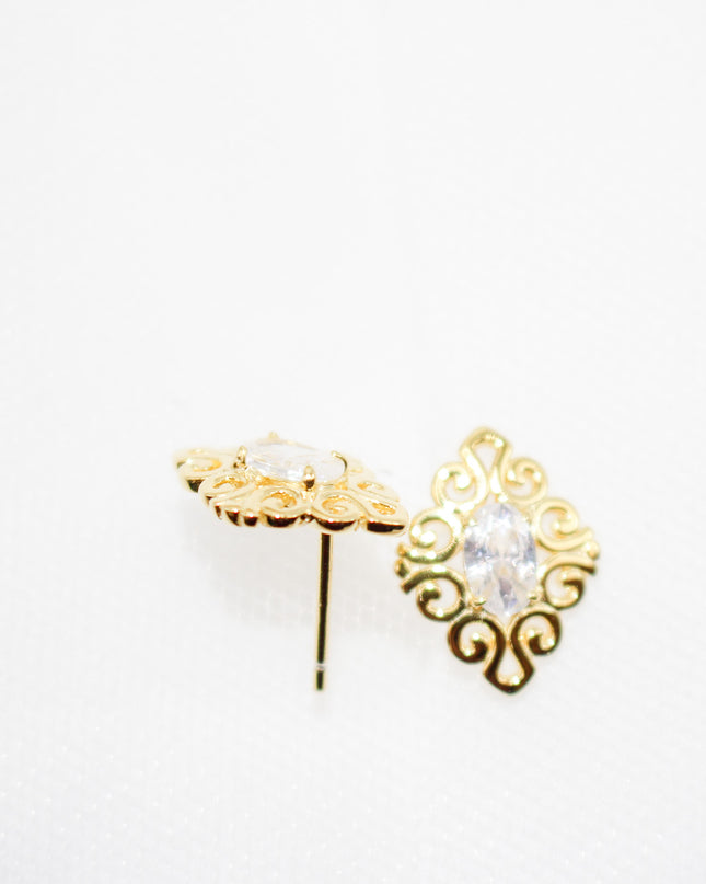 Gold Diamond Jewelry Set