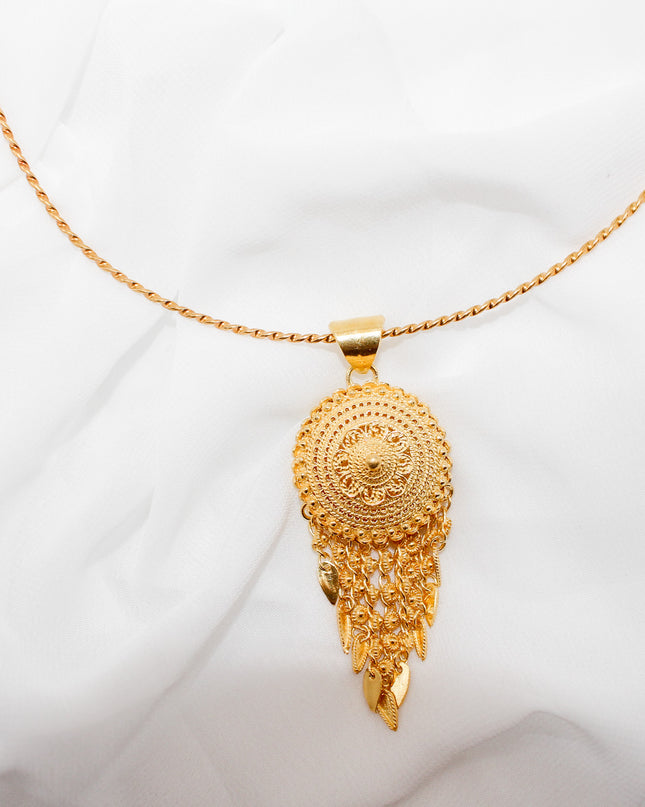 Gold Poj Tsawb Necklace