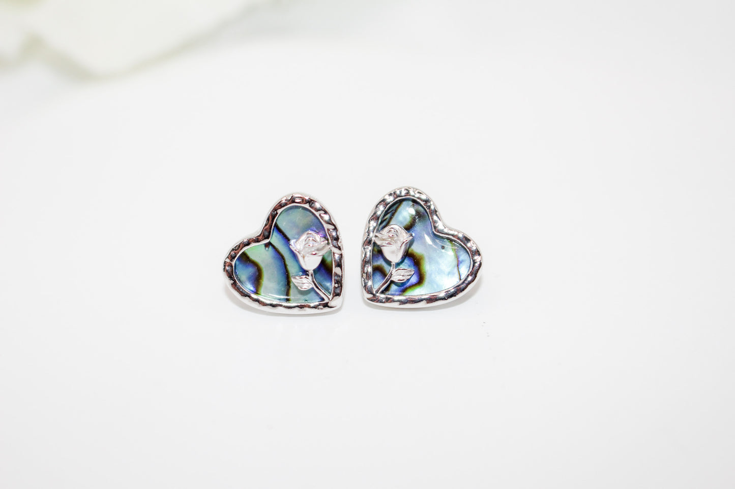 Shell Heart Earrings
