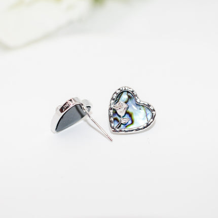 Shell Heart Earrings