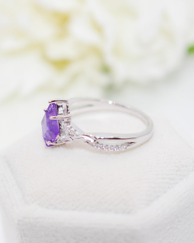 Amethyst Kite RIng
