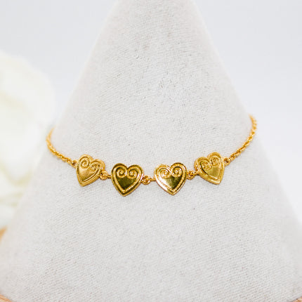 Hmong Heart Bracelet