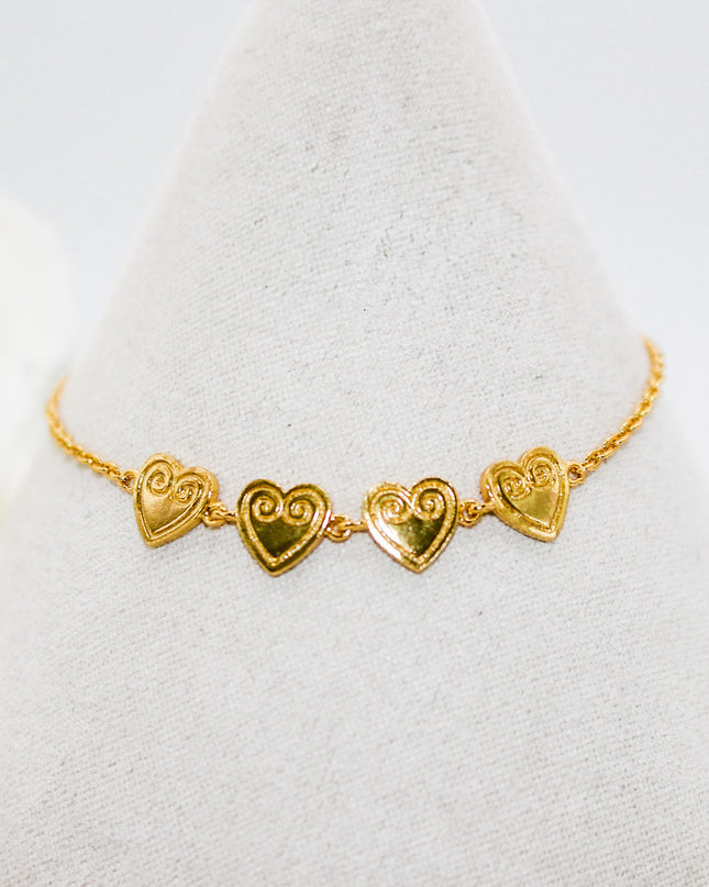 Hmong Heart Bracelet